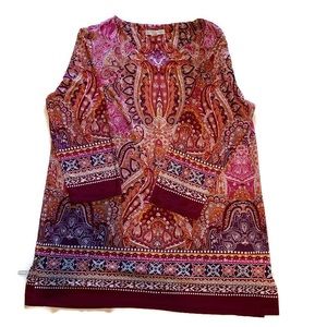 DB established 1962 long sleeved boho tunic